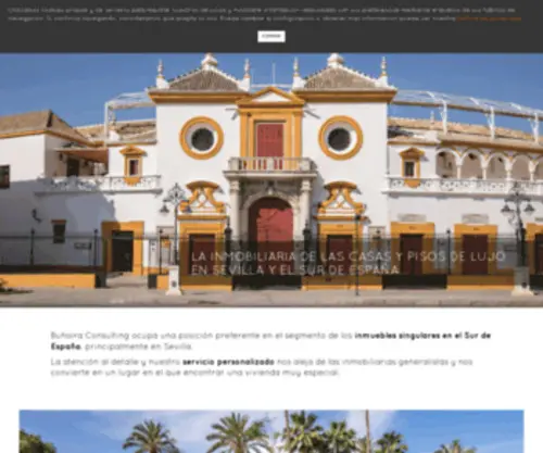Buhairaconsulting.com(Casas de lujo en venta en Sevilla) Screenshot