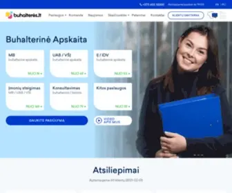 Buhalteres.lt(Buhalterin) Screenshot