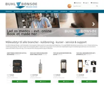 Buhl-Bonsoe.dk(Testo 300 røggasanalysator sæt 1 m/printer (O2 og CO)) Screenshot