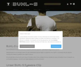 Buhl-S.com(Stoffmasken, Eyeware, Geschenkideen) Screenshot