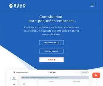 Buhocontable.com(Buho Contable) Screenshot