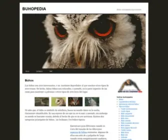 Buhopedia.com(Búhos) Screenshot