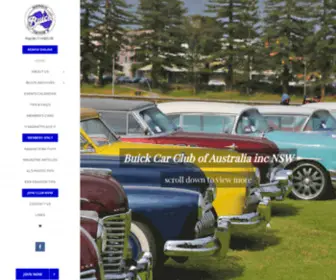 Buickclub.org.au(This web site is a non) Screenshot