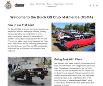 Buickgsca.org(Buick GSCA) Screenshot