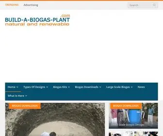 Build-A-Biogas-Plant.com(Build a Biogas Plant) Screenshot