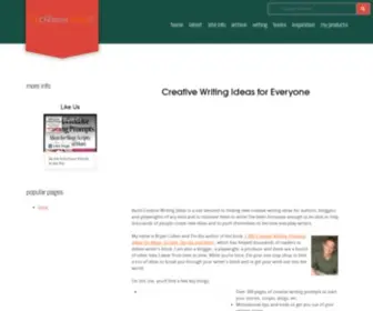 Build-Creative-Writing-Ideas.com(Build Creative Writing Ideas) Screenshot