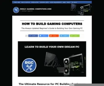 Build-Gaming-Computers.com(How to Build Gaming Computers (BGC)) Screenshot