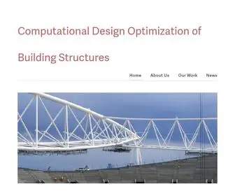 Build-OPT.org(Computational Design Optimization of Building Structures) Screenshot