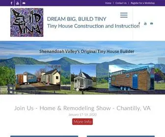 Build-Tiny.com(Build Tiny Houses East Coast) Screenshot