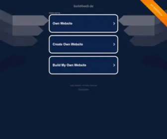Build4Web.de(Web Application Developement) Screenshot