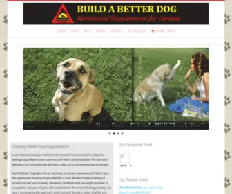 Buildabetterdog.com(Build a Better Dog) Screenshot