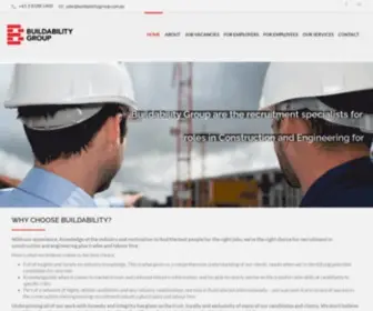 Buildabilitygroup.com.au(HANDS-ON RECRUITMENT) Screenshot