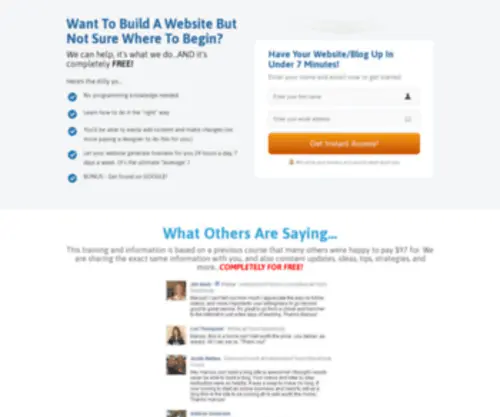 Buildablogblueprint.com(How To Set Up A Blog) Screenshot