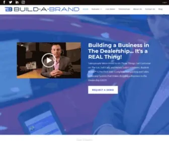 Buildabrand.com(Digital Engagement Tools for Sales Professionals) Screenshot