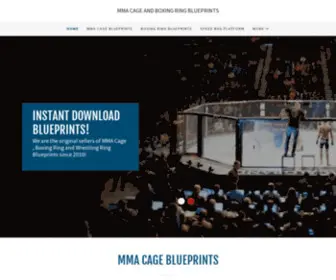 Buildacage.com(MMA CAGE BLUEPRINTS) Screenshot