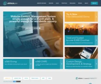 Buildachurchwebsite.com(Church Websites and CMS) Screenshot