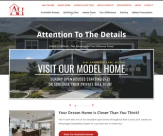 Buildadvantagehomes.com(Advantage Homes) Screenshot