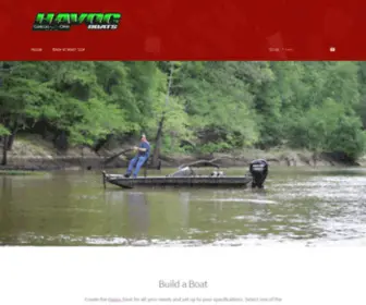 Buildahavoc.com(Custom Havoc Boats) Screenshot