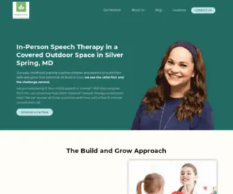 Buildandgrowdevelopment.com(Build & Grow Speech Language therapy) Screenshot