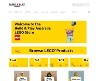 Buildandplay.com.au(Build and Play Australia) Screenshot