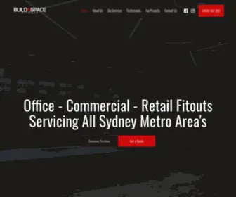 Buildaspace.com.au(Fitouts Sydney) Screenshot