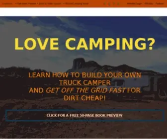 Buildatruckcamper.com(Build A Truck Camper) Screenshot