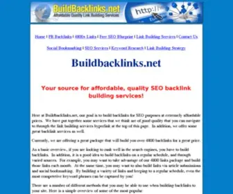 Buildbacklinks.net Screenshot