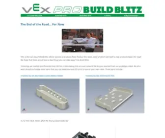 Buildblitz.com(VEXpro Build Blitz) Screenshot