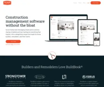 Buildbook.co(BuildBook's construction management software) Screenshot