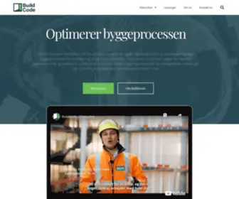 Buildcode.dk(Digitaliserer og effektiviserer byggeriet) Screenshot