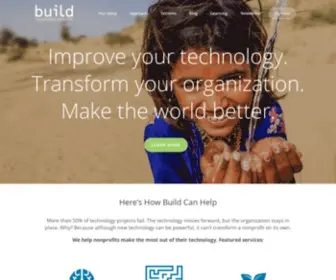 Buildconsulting.com(Strategic Nonprofit Technology Consulting) Screenshot