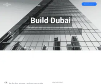 Builddubainetwork.com(Design and build networking group) Screenshot