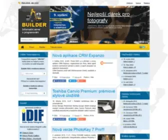 Builder.cz(Informacni server o programovani) Screenshot