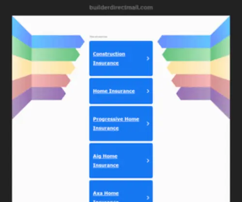 Builderdirectmall.com(Building Materials) Screenshot