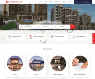 Builderflat.com(Home) Screenshot