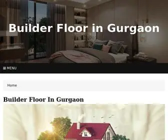 Builderflooringurgaon.in(Luxury builder floor for sale in gurgaon) Screenshot