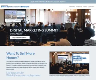 Buildermarketingsummit.com(Home Builder Digital Marketing Summit) Screenshot