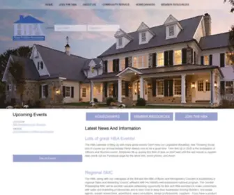 Builderpa.com(HBA of Chester and Delaware Counties) Screenshot