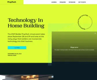 Builderproptech.com(Builder Property Technology) Screenshot