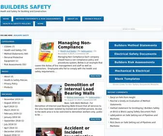 Buildersafety.org(Builders Safety) Screenshot