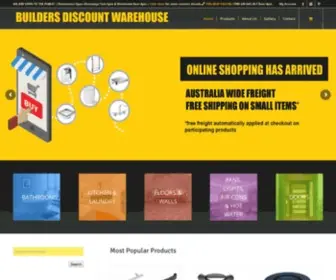 Buildersdiscountwarehouse.com.au(Builders Discount Warehouse) Screenshot