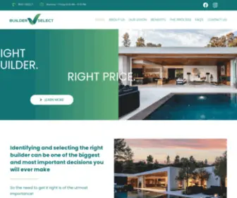 Builderselect.com.au(Builder Select) Screenshot