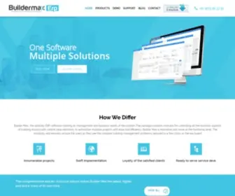 Builderserp.in(Builder Max ERP) Screenshot
