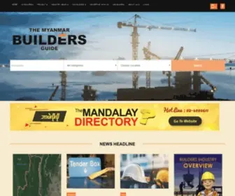 Buildersguide.com.mm(Myanmar Builders Guide) Screenshot