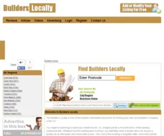 Builderslocally.co.uk(Builders Locally) Screenshot