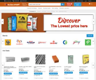 Buildersmart.in(Buy Building & Construction Materials Online) Screenshot