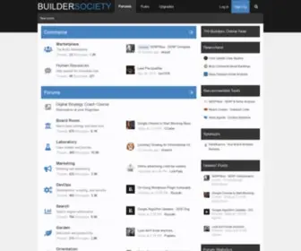 Buildersociety.com(Builder Society) Screenshot