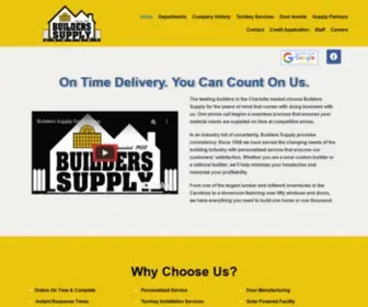 Builderssupplysc.com(Serving Builders Since 1908) Screenshot