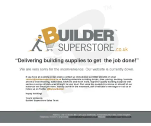 Buildersuperstore.co.uk(Buildersuperstore) Screenshot