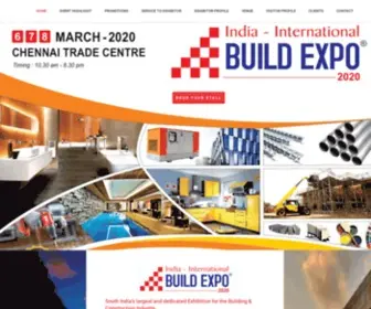 Buildexpo.co.in(Build Expo 2018 held at Chennai Trade Centre) Screenshot